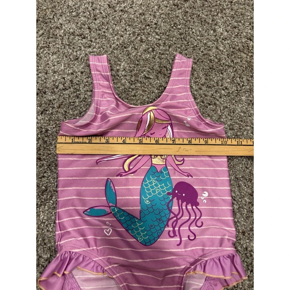 Gymboree Girls 4T Swimsuit and Cat & Jack Girls 3T Swimsuit